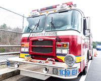 Georgetown FD and Police pay tribute
